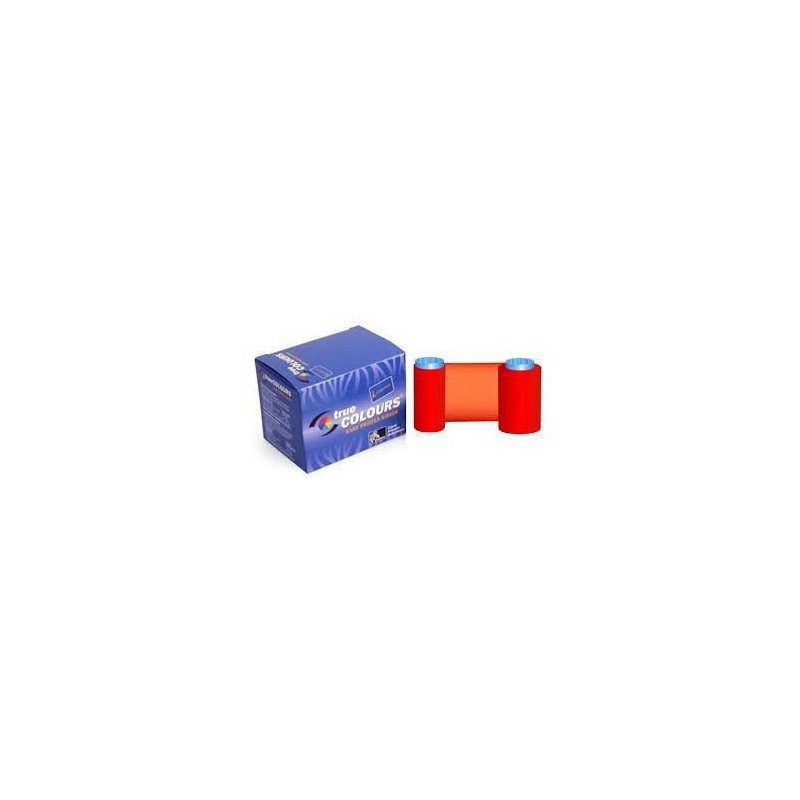 RIBBON MONOCROMATICO ROJO ZEBRA 800015-102Id Secure WorldZebra