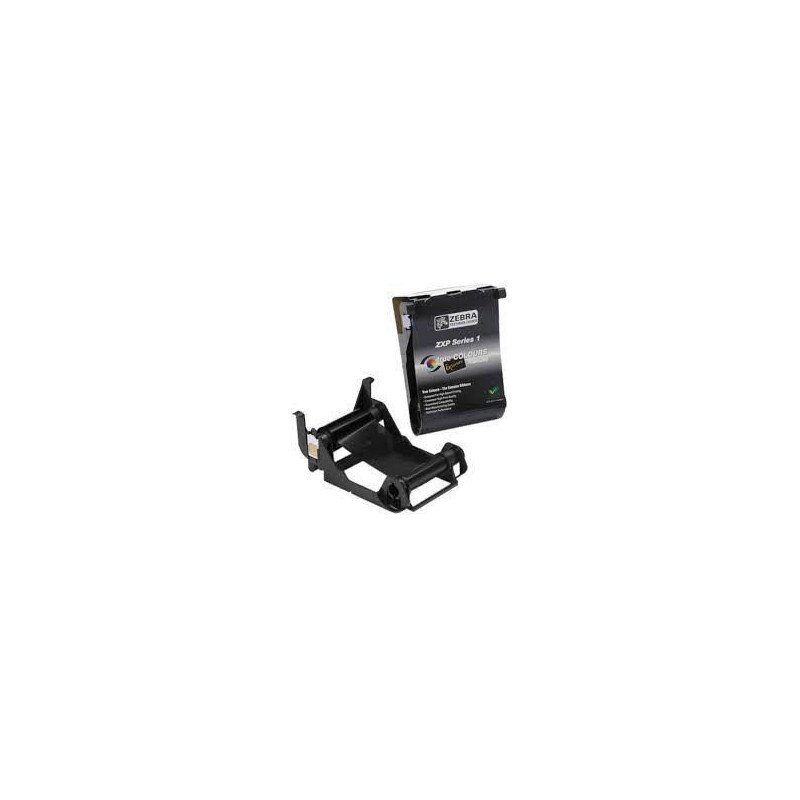 RIBBON MONOCROMATICO NEGRO ZEBRA 800011-101Id Secure WorldZebra