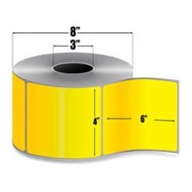 ROLLO DE ETIQUETA ZEBRA 10006208-7 4" x 6" Z-PERFORM 2000T