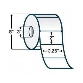 ROLLO DE ETIQUETAS ZEBRA 72285 3" x 2" Z-SELECT 4000T