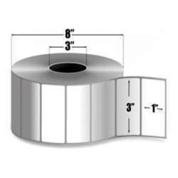 3" x 1" Zebra Z-Perform...
