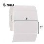 ZEBRA 4" X 1" Z-PERFORM 2000T LABELS - 10010244Id Secure WorldZebra