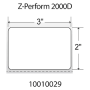 Zebra 4" x 2" Z-Perform 2000T Label - 10000285Id Secure WorldZebra