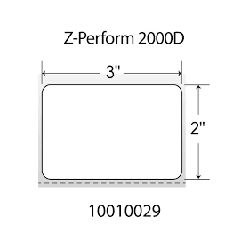 ROLLO DE ETIQUETA ZEBRA 18926 4" x 6" POLYPRO 3000TId Secure WorldZebra