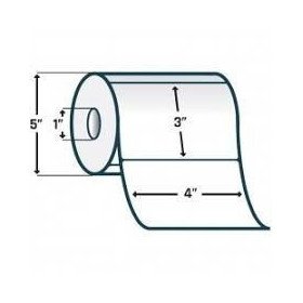 ROLLOS DE ETIQUETA ZEBRA 10010031 4" x 2" Z-PERFORM 2000D