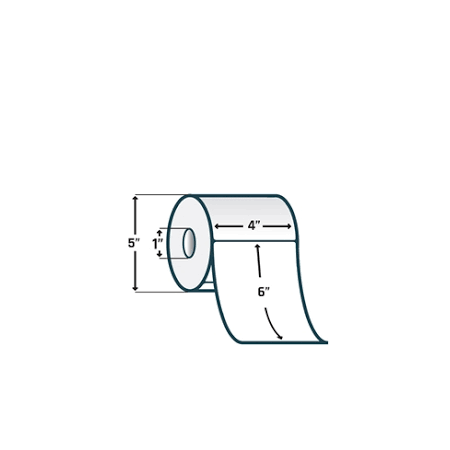 ROLLO DE ETIQUETA ZEBRA 10005852 4" x 3" Z-PERFORM 2000TId Secure WorldZebra