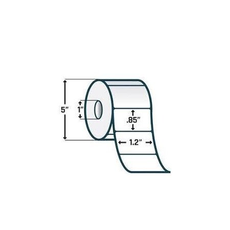 ROLLO DE ETIQUETA ZEBRA 10005853 4" x 6" Z-PERFORM 2000TId Secure WorldZebra