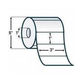 ROLLO DE ETIQUETA ZEBRA 10010039 2" x 1" Z-SELECT 4000D