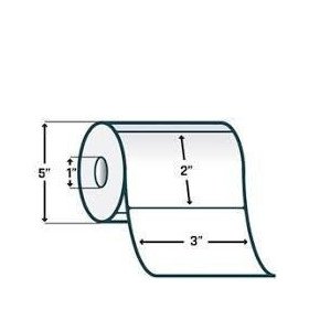 ROLLO DE ETIQUETA ZEBRA 18926 4" x 6" POLYPRO 3000TId Secure WorldZebra