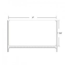 ZEBRA 10015349 4" x 1"...