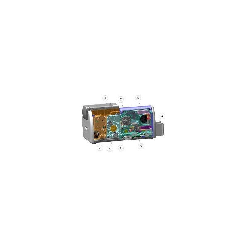 Kit Motores de accionamiento Flipper ZXP7Id Secure WorldZebra
