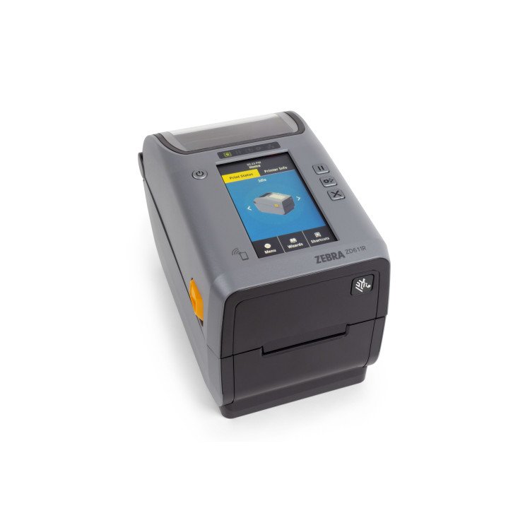 Impresora de escritorio de transferencia térmica RFID ZD611R Premium de 2 in de ancho