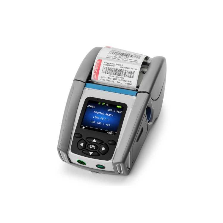 Impresora Portátil Premium Zebra ZQ610 Plus-HC para el Sector Salud - 2 pulgadas