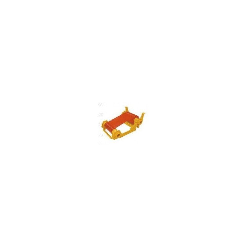 RIBBON MONOCROMATICO ROJO ZEBRA 800033-302Id Secure WorldZebra